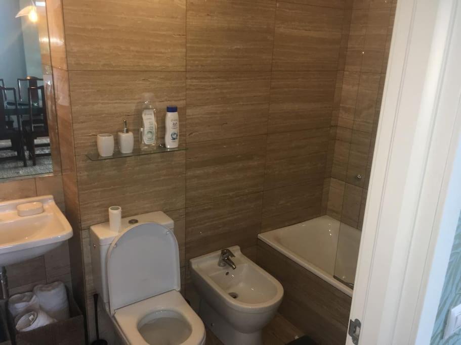 Apartamento Flat With 160 M Of Garden, Sea Views Bilbao-Getxo Exterior foto